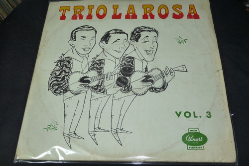 Jch- Trio La Rosa Vol 3  Guarachas Son Montuno Lp 