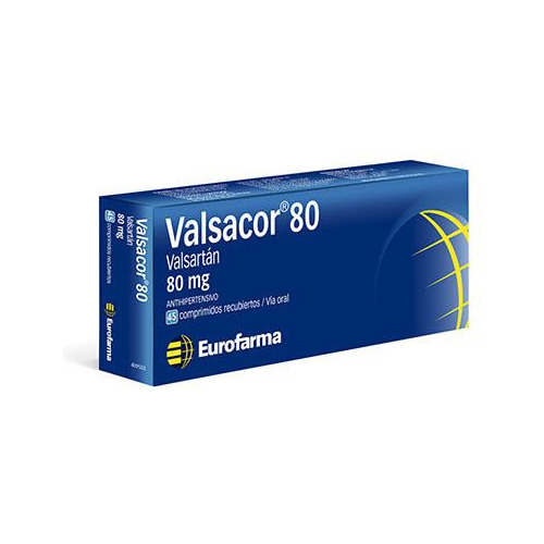 Valsacor 80 Mg X 45 Comprimidos