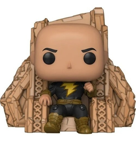 Funko Pop Black Adam 1239 On The Throne The Rock Superman 