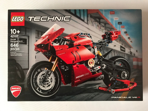 Ducati Panigale V4 R Lego Technic 42107 Moto Ducatti 646pz (Usado)