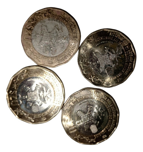 Monedas De 20 Pesos Aniversario Del Heroico Colegio Militar 