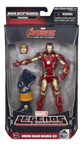 Iron Man Mark 43 Marvel Legends Baf Thanos