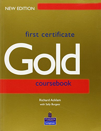 Libro Gold First Certificate Libro Alhambra  De Vvaa Pearson