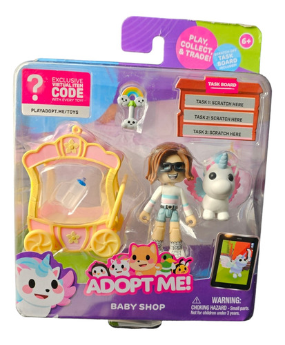 Adopt Me! Baby Shop Incluye Codigo Virtual Jazwares