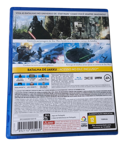 Star Wars: Battlefront Standard Edition Ps4 (Recondicionado)