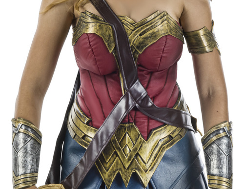 Disfraz Woder Woman Mujer Maravilla Dc Comics Superheroína Princesa Guerrera Licencia Oficial
