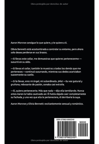 Eres Mío: Aaron Monroe - Billonario En Español, De Aaron Monroe. Editorial Publicado Independientemente (6 De Abril De 2025) En Español, 2025