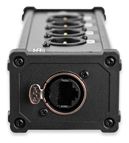 Medusa Sas Cat 1x4 Montada Com Xlr Painel Macho