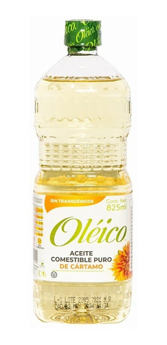 Caja De Aceite Oleico De 825ml Con 12 Piezas. 