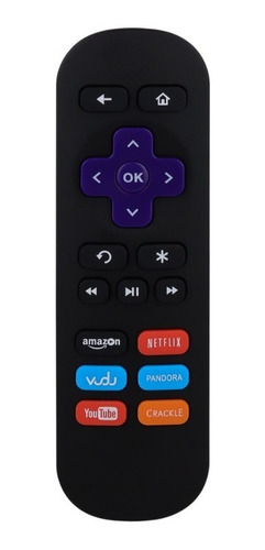 Imagen 2 de 9 de Control Remoto Compatible Con Roku Express Premiere 1/2/3