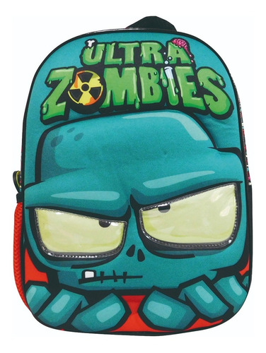 Mochila Espalda Jardin Capucha Zombies 12 Om229 Mapleweb