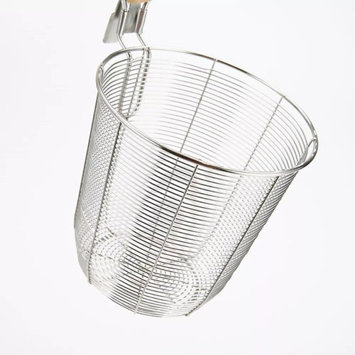 Wang C Canasta De Pasta De Acero Inoxidable, Paquete De 3,