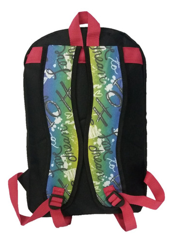Combo Bolso Patin Mochila Doble + Organizador Cartuchera