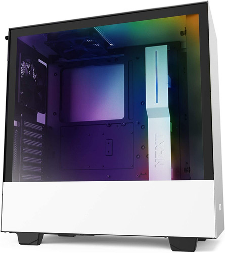 Gabinete Mid Tower Atx Nzxt H510i - Ca-h510i-w1 Blanco