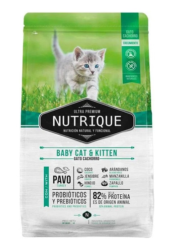 Nutrique Baby Cat & Kitten 7,5 Kg Alimento Ultra Premium