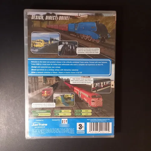 Pc Game Trainz Simulator 2009 Lacrado Simulador De Trem | MercadoLivre