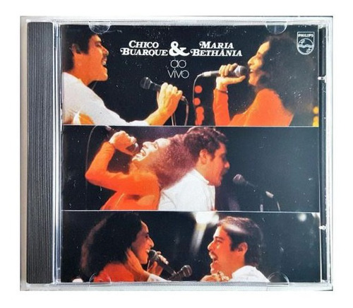 Cd Chico Buarque & Maria Bethânia 1a. Ed. 1988 Re 