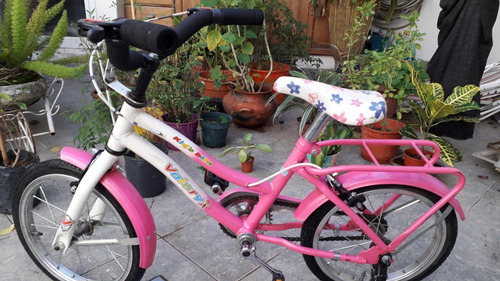Bicicleta Niña Rodado 14. Con Rueditas.