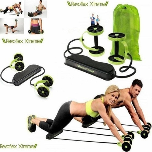 Ejercicio con ruedas elásticas Aparato pectoral abdominal Revoflex