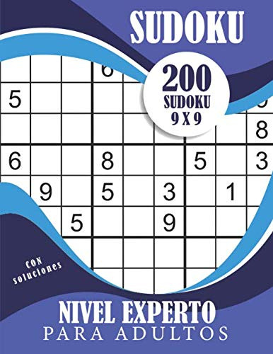 Sudoku Experto Para Adultos: Sudoku Experto Con Soluciones |