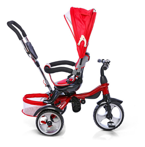 Imagen 4 de 4 de Triciclo Felcraft Little Tiger Spin rojo