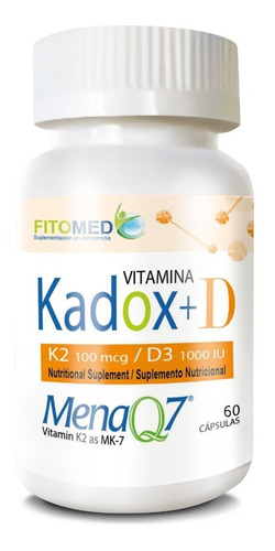 Fitomed - Vitamina Kadox + D3 800 Ui (k2+d3)