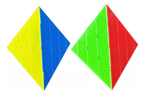 Z B Cubo Magico Pyramix 4x4 Pyramid Yisheng 4x4x4