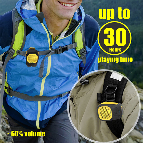 Para Altavoz Portátil Compatible Con Bluetooth Con Clip