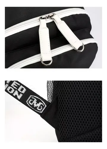 Mochilas Escolar Super Mario Adolescentes Moda Mochila Negro