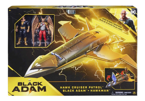 Oferta Avión Black Adam Con Figuras Original