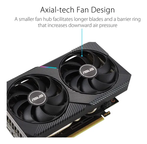 Placa Gráfica Asus Dual Nvidia Geforce Rtx 3060 V2 Oc 12gb