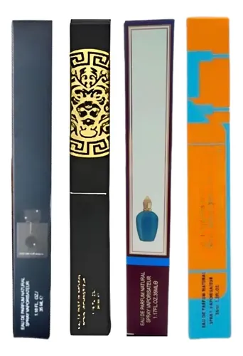 Kit X 4 Perfumes Tubito Fragancias Arabes X 35ml Para Hombre