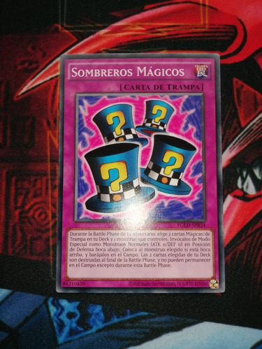 Sombreros Mágicos Español Yu-gi-oh! Original Konami