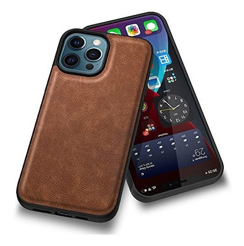 Banzoc - Funda Para iPhone 13 Pro Max, Piel De Primera Calid