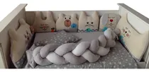 Comprar Set De Cuna, Chichoneras Con Trenza Cuna Funcional 140x80