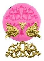 Comprar Molde Silicona Detalles Barroco Fondant Porcelana Fria Yeso 
