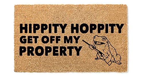 Hippity Hoppity Get Off My Property Divertido Calidad Premiu