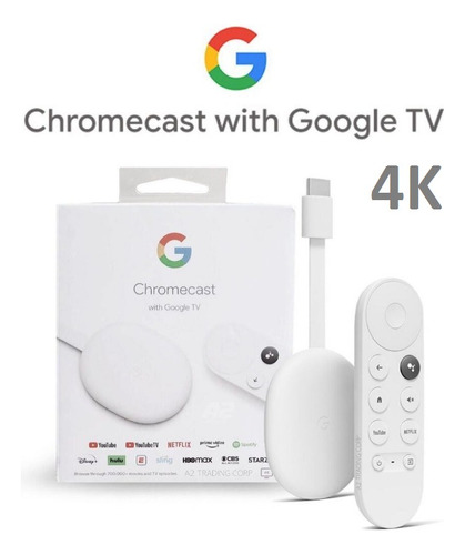 Google Chromecast 4k Última Generación New