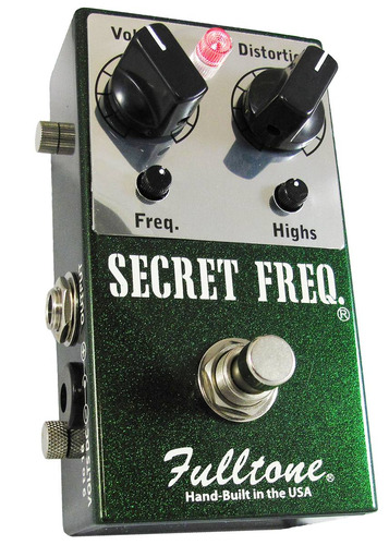 Pedal Overdrive Fulltone Secret Freq. Made In Usa  C/ Nf-e 