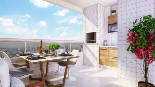 Imagem 6 de 10 de Apartamento, 2 Dorms Com 64.28 M² - Tupi - Praia Grande - Ref.: Trc10 - Trc10