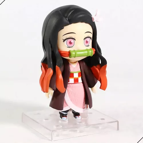 Boneco Figure para coleção Nezuko Kamado Anime Kimetsu no Yaiba