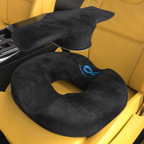 Almohada Viscoelástica Para Aliviar Dolor De Coxis Y Hemorro