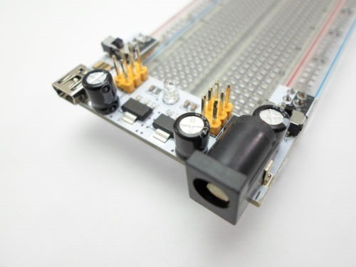 Módulo Fuente Para Protoboard Con Mini Usb 10 - 7 V Dc