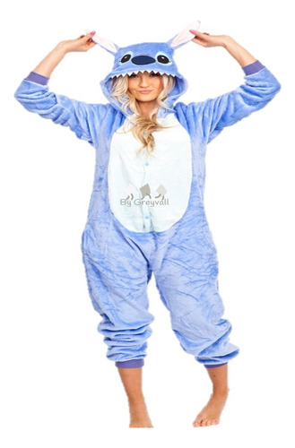 Stitch Kigurumi Pijama Disfraz Bygreyvall