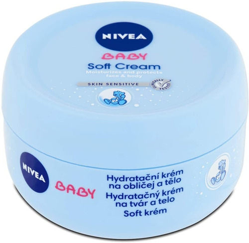 Nivea Baby Soft Cream 6.8 Fl Oz