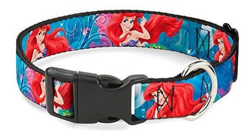 Buckle-down Bac-wdy131-nl Breakaway Cat Collar-ariel Vivid U