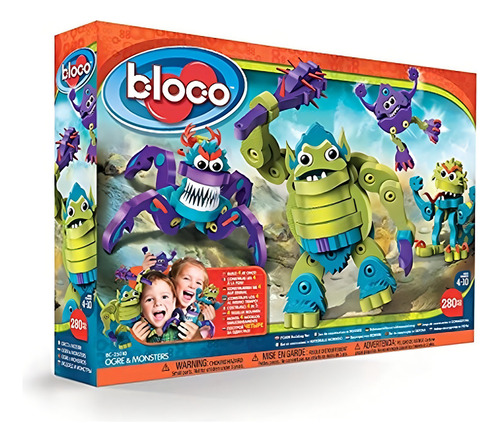 Bloco Toys Ogre Y Monsters Building Kit