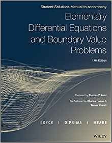 Elementary Differential Equations And Boundary Value Problem