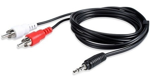 Cable De Mini Plug 3,5mm A 2 Rca 1,80m