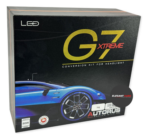 Kit Foco Led G7 Xtreme Gama Alta H4